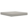 Coussin de canapé d'extérieur 3 pcs Gris Polyester 532732532732