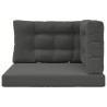 Coussin de canapé d'extérieur 3 pcs Anthracite Polyester 532733532733