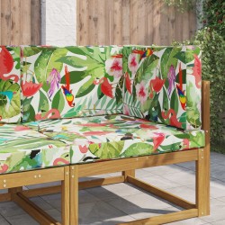 Coussin de canapé d'extérieur 3 pcs coloré Polyester 532736532736