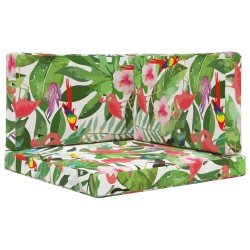Coussin de canapé d'extérieur 3 pcs coloré Polyester 532736532736