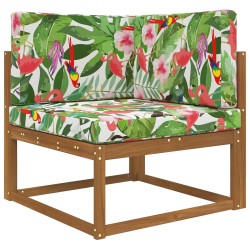 Coussin de canapé d'extérieur 3 pcs coloré Polyester 532736532736