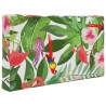 Coussin de canapé d'extérieur 3 pcs coloré Polyester 532736532736