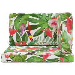 Coussin de canapé d'extérieur 3 pcs coloré Polyester 532736532736