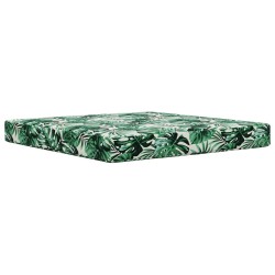 Coussin de canapé d'extérieur 3 pcs Motif feuille Polyester 532737532737