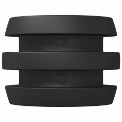 Bumpers de table de baby-foot 16 pcs Noir 3 x 3 x 2 cm TPE 532739532739