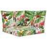 Coussin de canapé d'extérieur 3 pcs coloré Polyester 532740532740