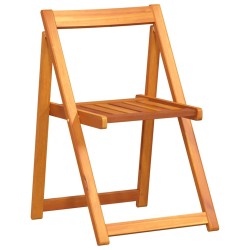 Table de Jardin 5 pcs Marron Bois d'Acacia Massif 532741532741