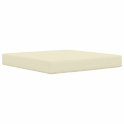 Coussin de canapé d'extérieur 3 pcs Crème Polyester 532754532754