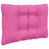 Coussin de canapé d'extérieur 3 pcs Rose Polyester 532755532755