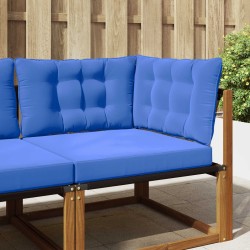 Coussin de canapé d'extérieur 3 pcs Turquoise Polyester 532757532757