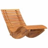 Transat 2 pcs Marron 154 x 60 x 74 cm Bois d'Acacia Massif 532763532763