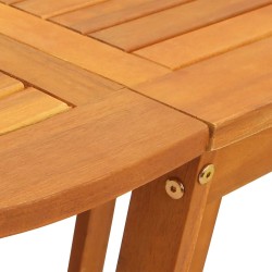 Table de Jardin Marron 110 x 60 x 72 cm Bois d'Acacia Massif 532765532765