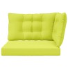 Coussin de canapé d'extérieur 3 pcs Vert Polyester 532766532766