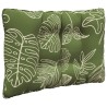 Coussin de canapé d'extérieur 3 pcs Modèle feuille Polyester 532771532771