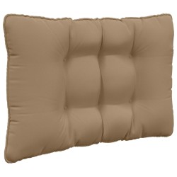 Coussin de canapé d'extérieur 3 pcs Taupe Polyester 532778532778