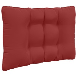 Coussin de canapé d'extérieur 3 pcs Bordeaux Polyester 532782532782