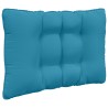 Coussin de canapé d'extérieur 3 pcs Bleu royal Polyester 532787532787