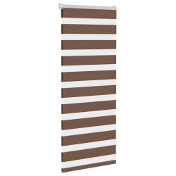 Store zèbre marron 65x100 cm largeur du tissu 60,9 cm polyester 532790532790
