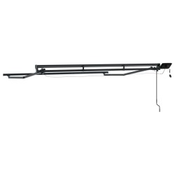 Cadre de store manuel avec LEDs Anthracite 3,5 x 2,5 m 532800532800