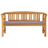 Banc rose Naturel 157 x 46 x 82,5 cm Bois d'Acacia Massif 532801532801