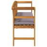 Banc rose Naturel 157 x 46 x 82,5 cm Bois d'Acacia Massif 532801532801