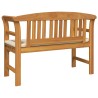 Banc à motif de roses Blanc crème 114 x 46 x 82,5 cm 532811532811