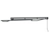 Cadre de auvent manuel Réglable Anthracite 3,5 x 2 m Acier 532827532827