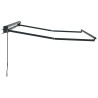 Cadre de auvent manuel Réglable Anthracite 3 x 2 m Acier 532830532830
