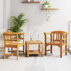 Banc rose Naturel 68,5 x 46 x 82,5 cm Bois d'Acacia Massif 532832532832