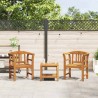 Banc rose Naturel 68,5 x 46 x 82,5 cm Bois d'Acacia Massif 532832532832