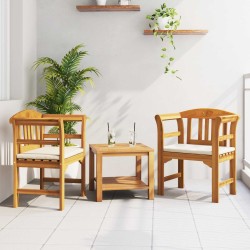 Banc rose Naturel 68,5 x 46 x 82,5 cm Bois d'Acacia Massif 532833532833