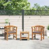 Banc rose Naturel 68,5 x 46 x 82,5 cm Bois d'Acacia Massif 532834532834