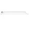 Cadre de store rétractable électrique Blanc 5 x 3 m Aluminium 532843532843