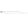 Cadre de store rétractable électrique Blanc 4,5 × 3 m Aluminium 532844532844