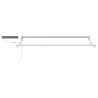 Cadre de store rétractable électrique Blanc 3 x 2,5 m Acier 532847532847