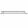 Cadre de store manuel avec LEDs Anthracite 4,5 × 3 m Aluminium 532848532848