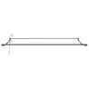 Cadre de store rétractable électrique Anthracite 4 × 3 m 532850532850