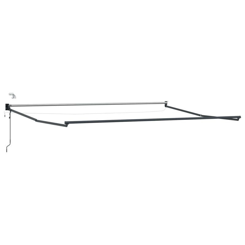 Cadre de store rétractable électrique Anthracite 5 x 3 m 532851532851