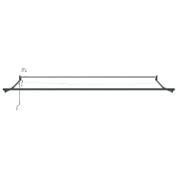 Cadre de store rétractable électrique Anthracite 5 x 3 m 532851532851