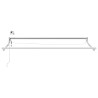Cadre de store rétractable électrique Blanc 3 x 2,5 m Aluminium 532859532859