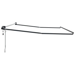 Cadre de store rétractable électrique Anthracite 4 x 2 m 532863532863