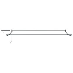Cadre de store rétractable électrique Anthracite 4 x 2 m Acier 532864532864