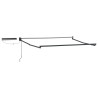 Cadre de store rétractable électrique Anthracite 3 x 2,5 m 532865532865