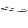 Cadre de store rétractable électrique Anthracite 3 x 2,5 m 532865532865