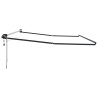 Cadre de store rétractable électrique Anthracite 4 × 3 m 532869532869