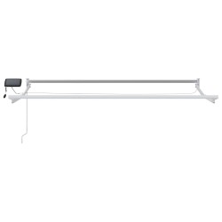 Cadre de store rétractable électrique Blanc 3,5 x 2 m Aluminium 532873532873