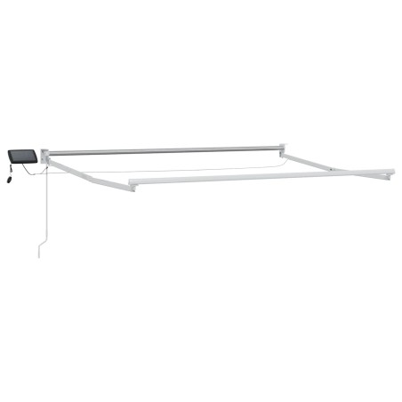 Cadre de store rétractable électrique Blanc 3 x 2 m Aluminium 532874532874