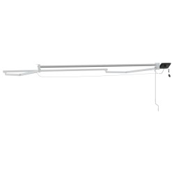 Cadre de store rétractable électrique Blanc 3 x 2 m Aluminium 532874532874