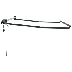Cadre de store rétractable électrique Anthracite 3 x 2 m 532876532876