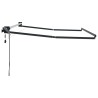 Cadre de store rétractable électrique Anthracite 3 x 2 m 532876532876